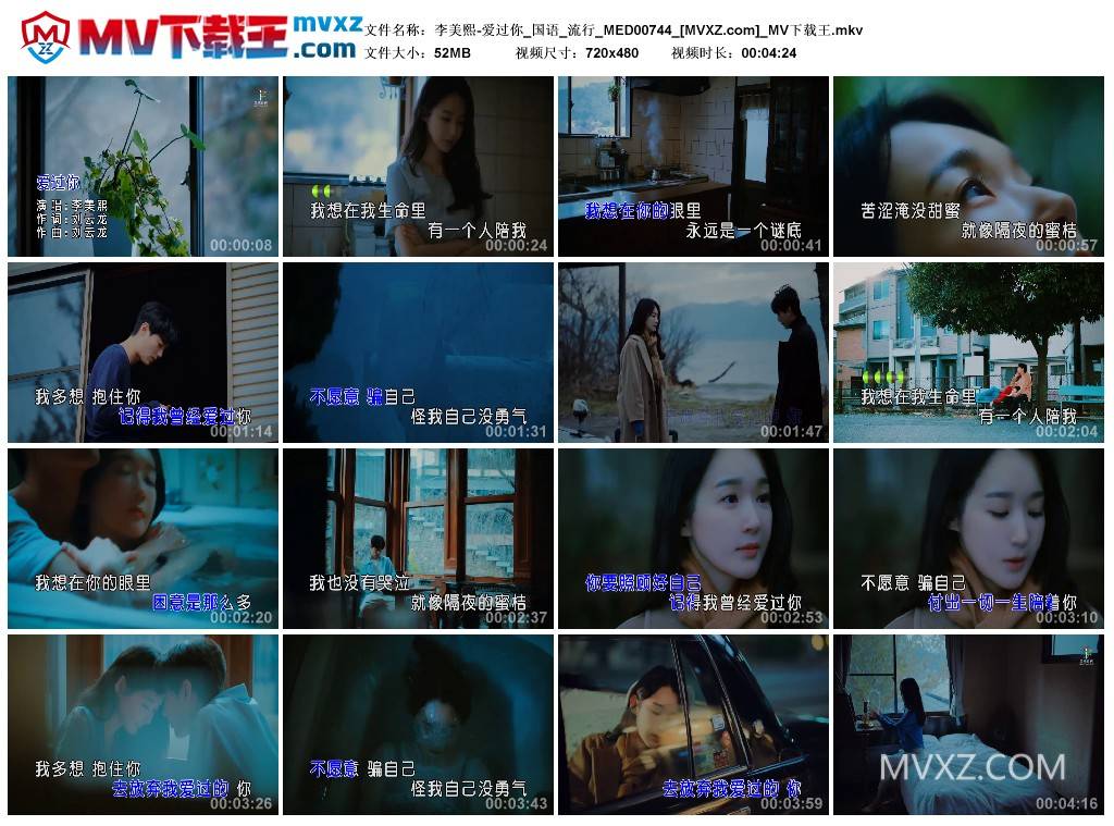 李美熙-爱过你_国语_流行_MED00744